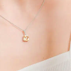 Diamond Medallion Necklace