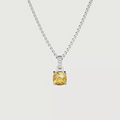Diamond Medallion Necklace