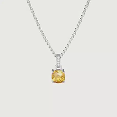 Diamond Medallion Necklace