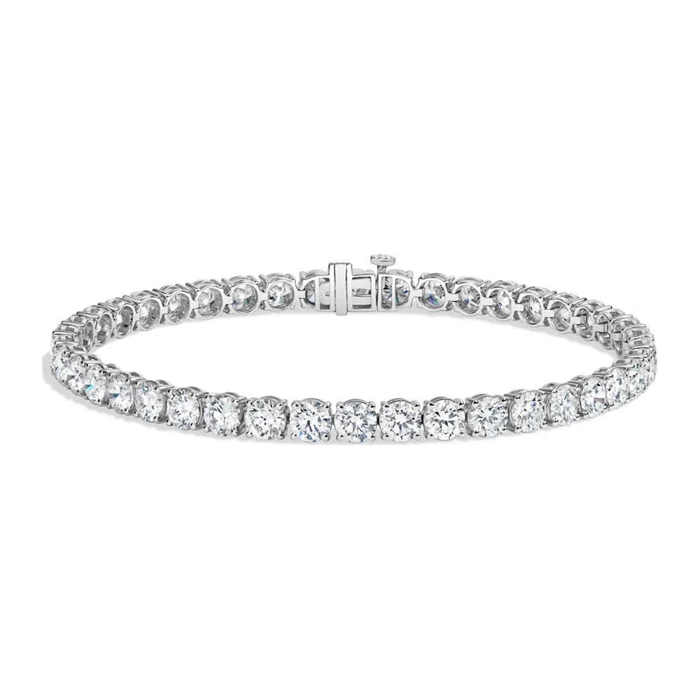 Diamond Tennis Bracelet 7.5" — White Gold